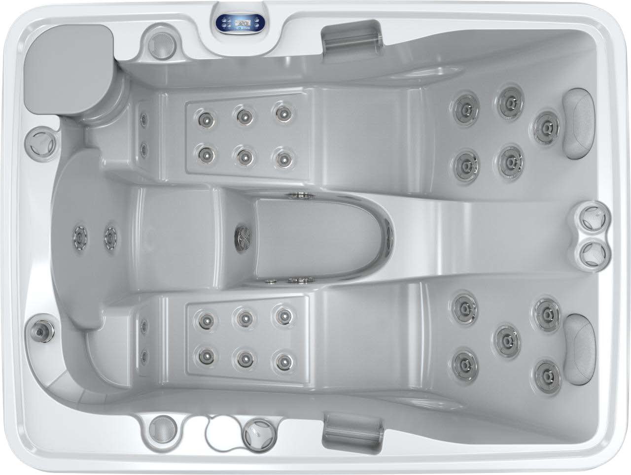Whirlpool California von oben