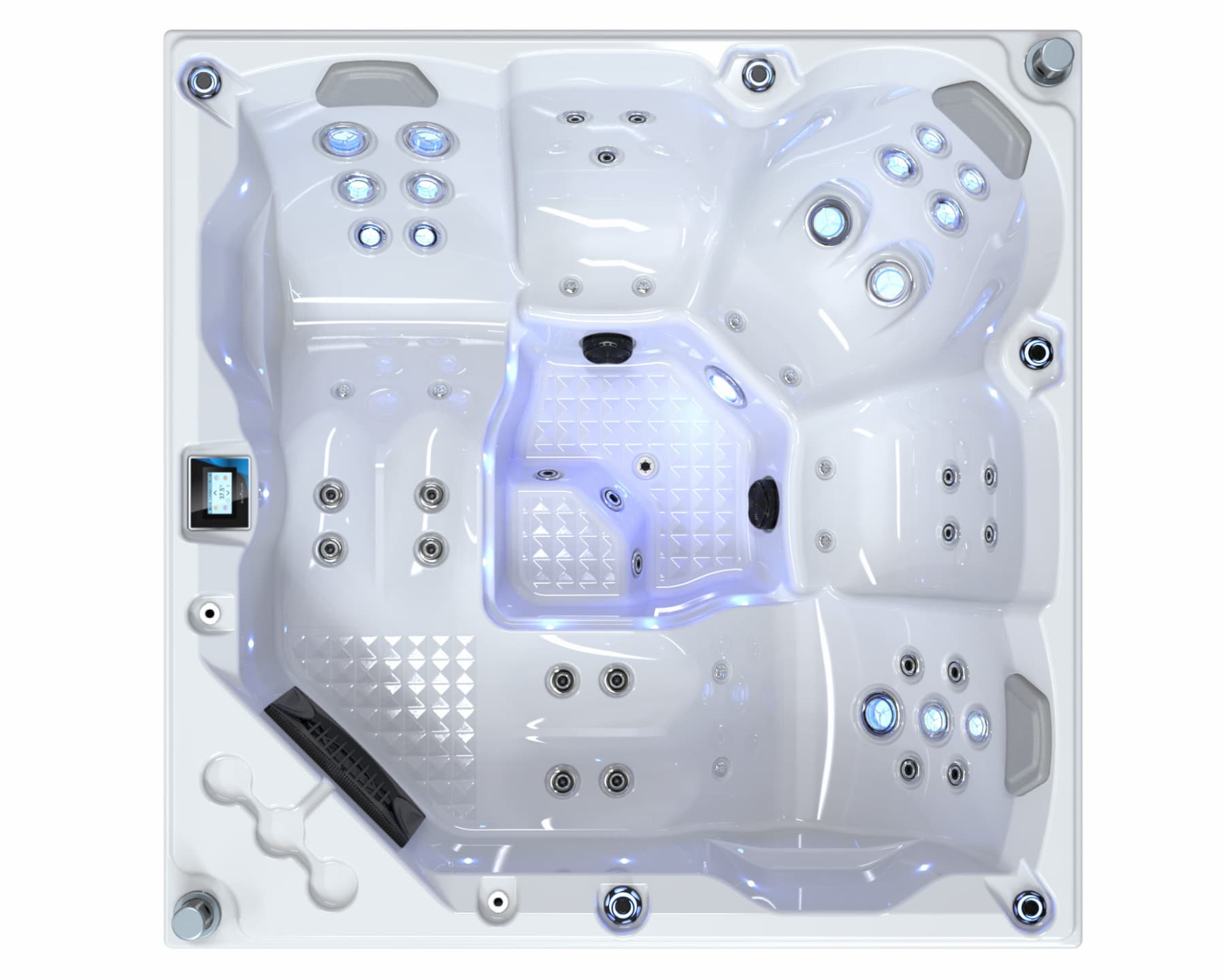 Mailand Whirlpool von oben