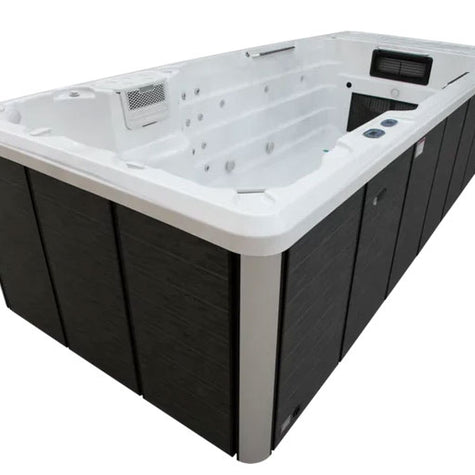 axopool SwimSpa Levante 550 – mit Riverflow Turbine
