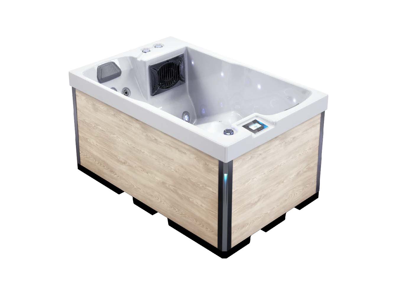 Ein kompakter Whirlpool