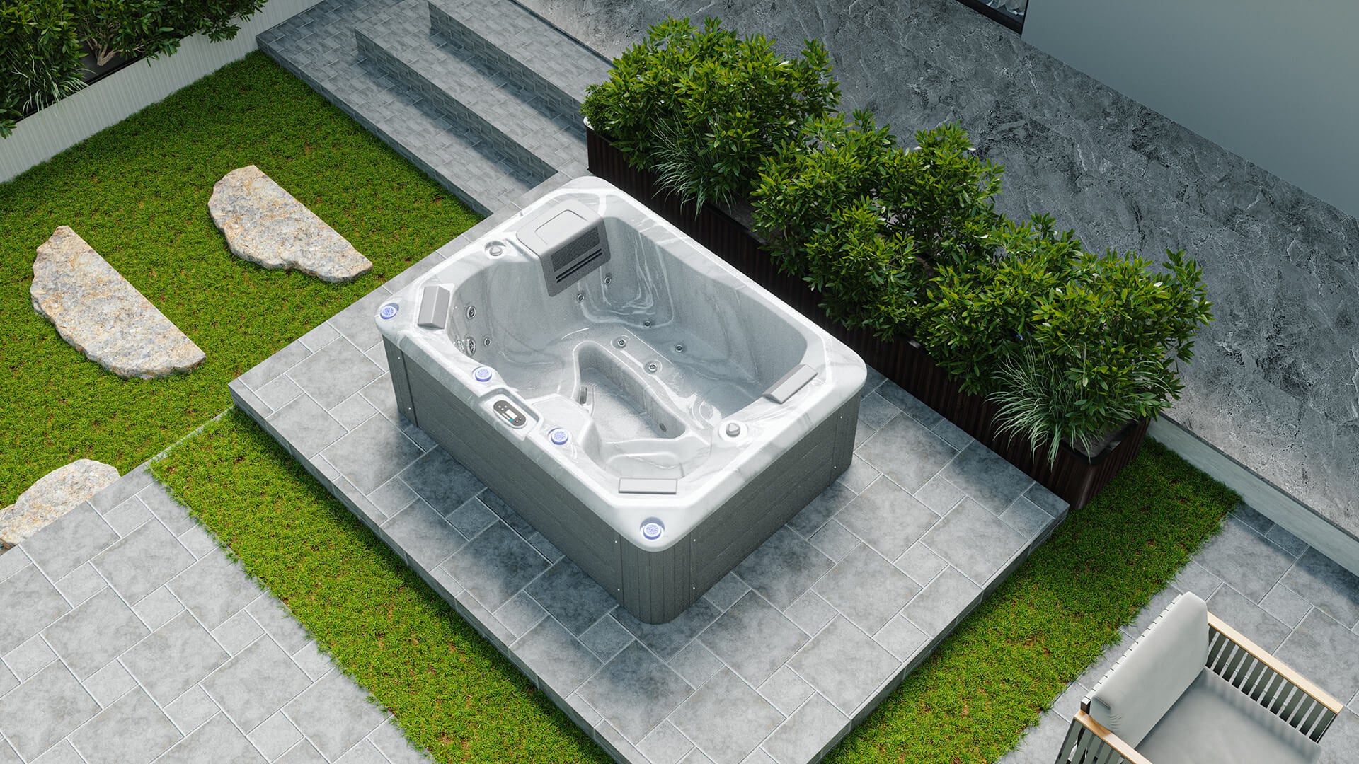modernes Home Spa