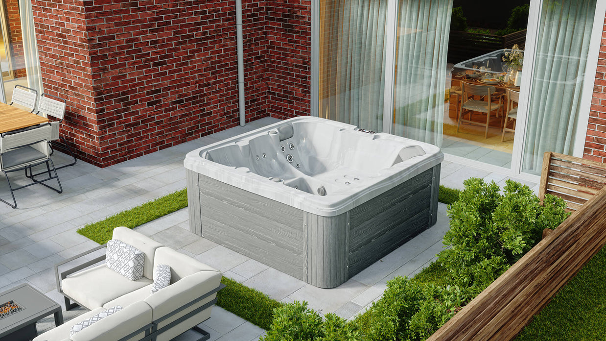 Großer Whirlpool für die Terrasse