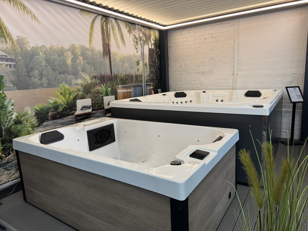 Monaco ist ein kleiner Whirlpool für 2 Personen