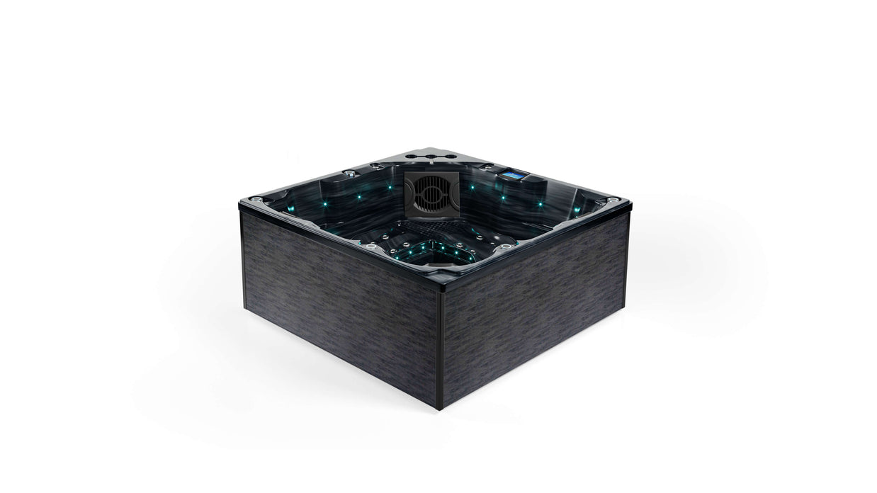 Whirlpool in Schwarz