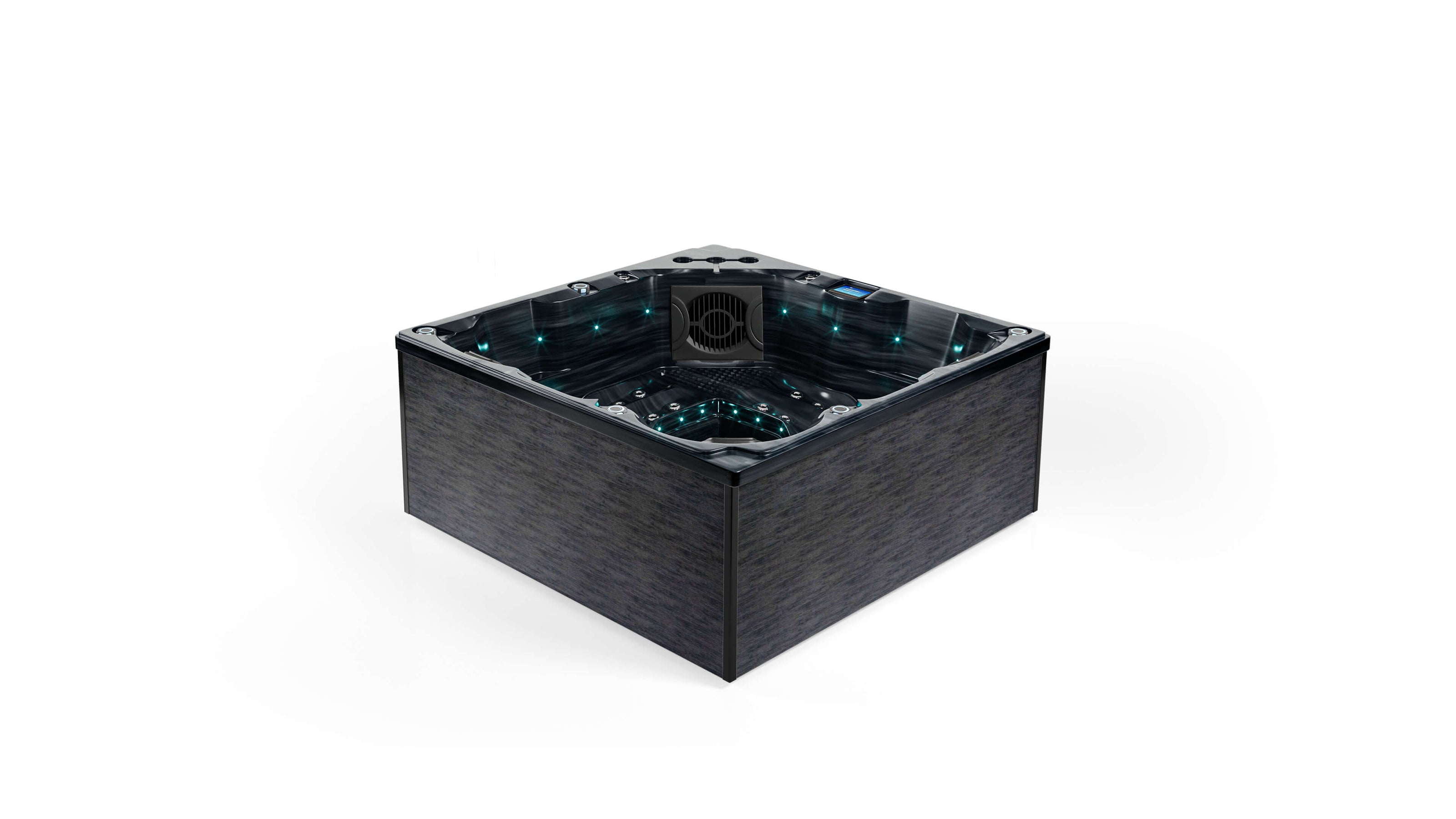 Whirlpool in Schwarz