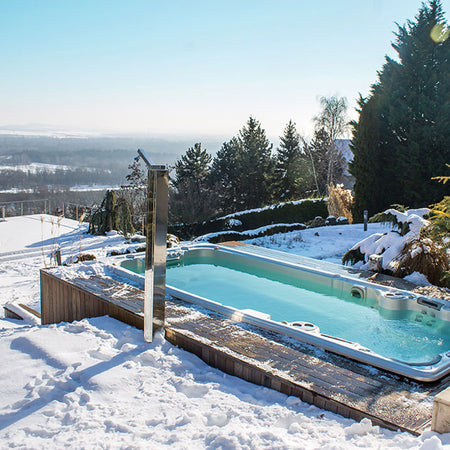 Swim Spa im Winter